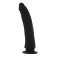 BASIC X Elio silikónové dildo s prísavkou čierne