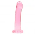 REALROCK Non Realistic dildo 17cm - ružové