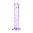 Realrock gelové dildo s přísavkou 13 cm fialové