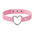 Kinky Pleasure Punk style choker Pink