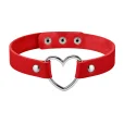 Kinky Pleasure Punk style choker Red