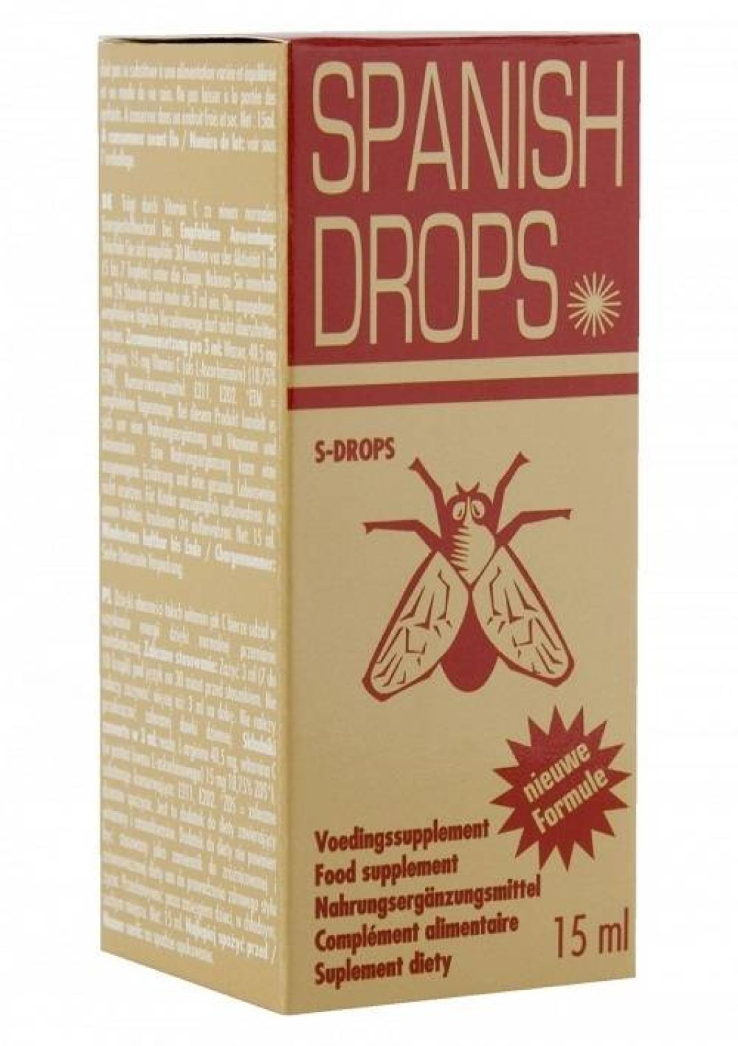 Španielske mušky Gold 15 ml