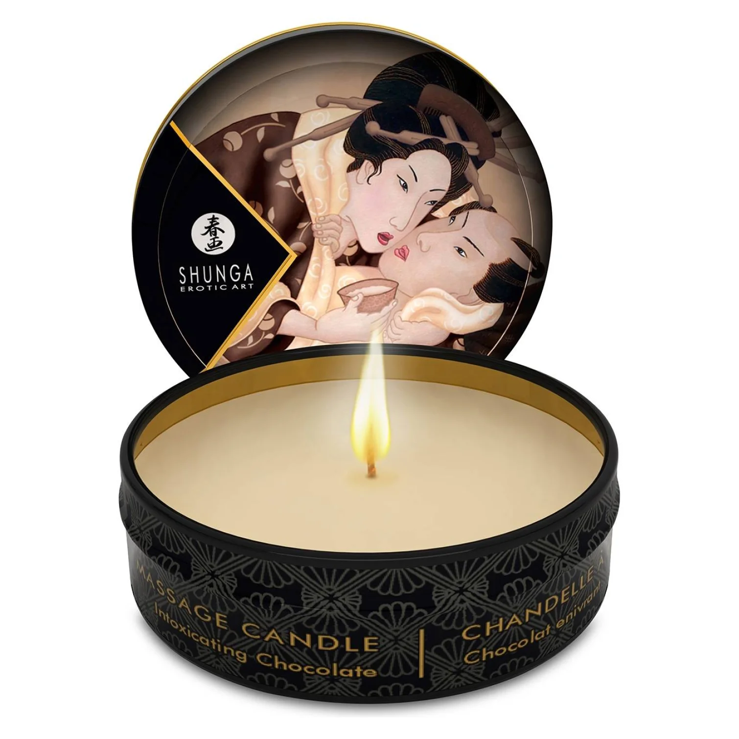 SHUNGA - masážna sviečka s vôňou opojnej čokolády 30 ml
