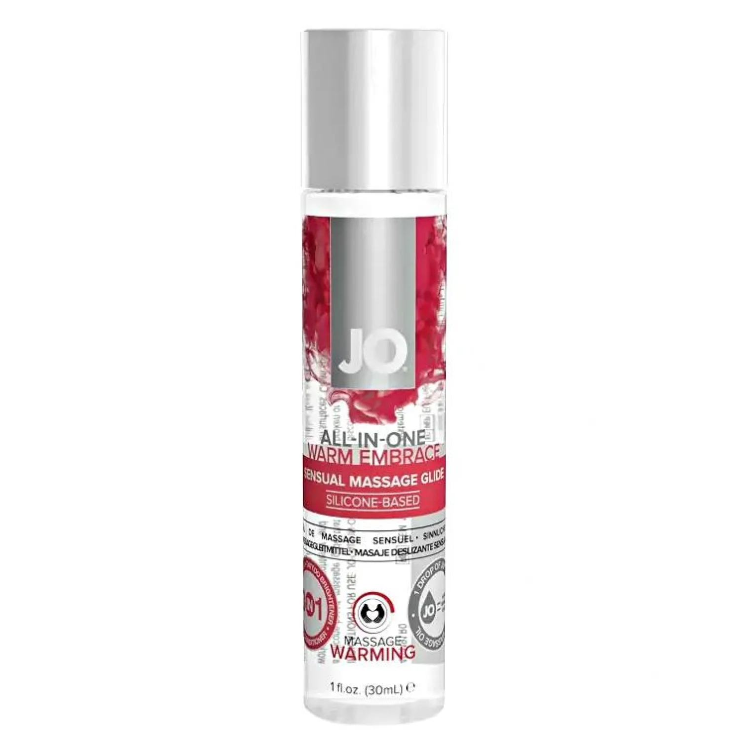 JO All-in-one Masážny gél hrejivý 30 ml