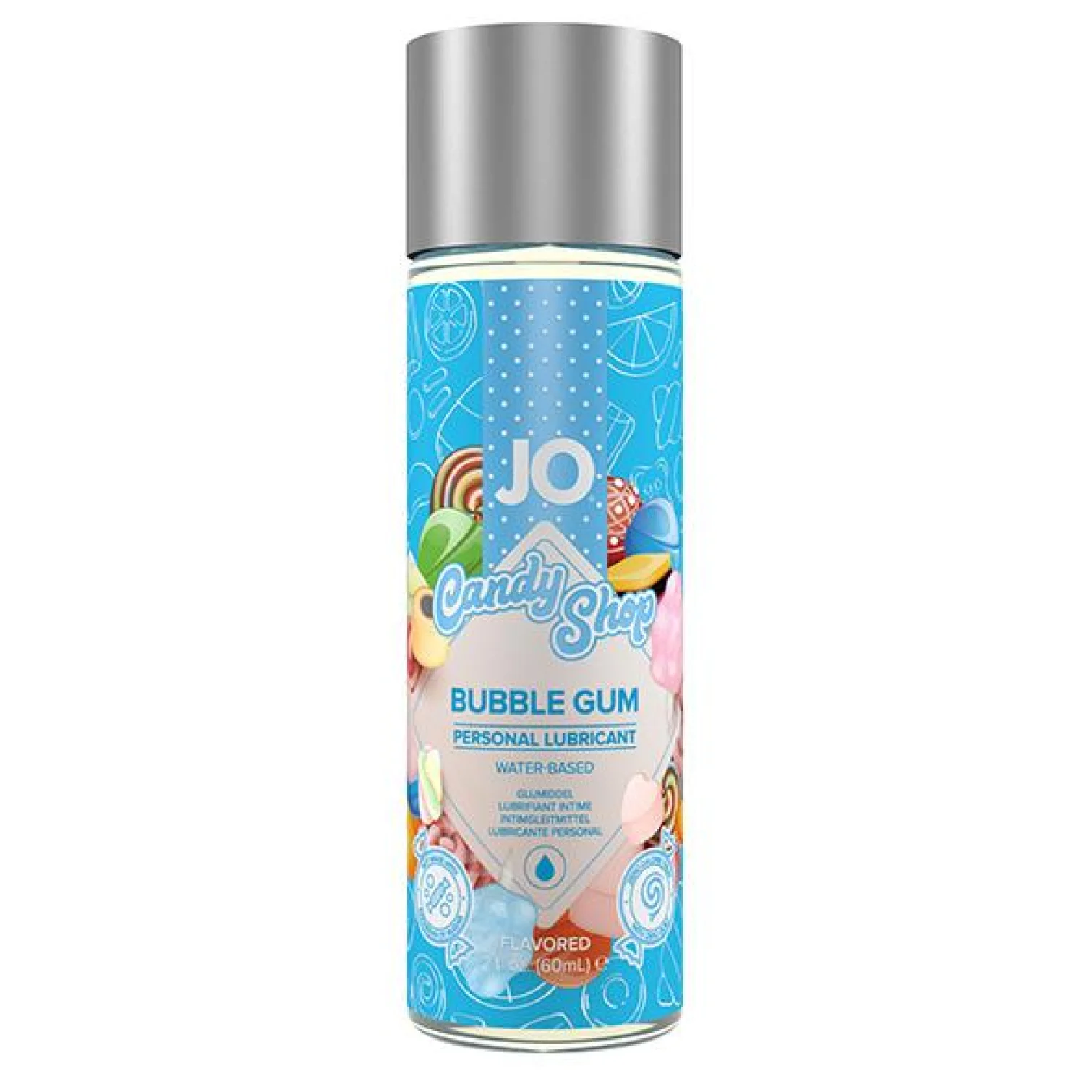 JO CANDY SHOP lubrikačný gél 60 ml - Bubble Gum