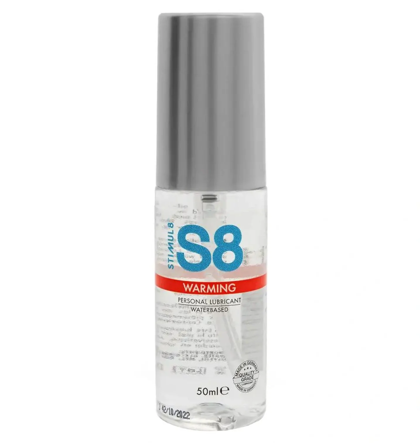 S8 Hrejivý lubrikačný gél 50 ml