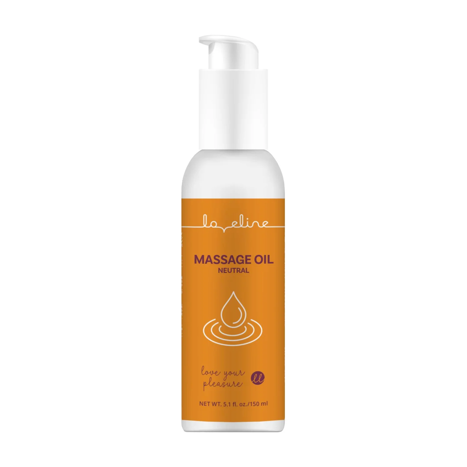 Loveline Masážny olej 150 ml - Neutral