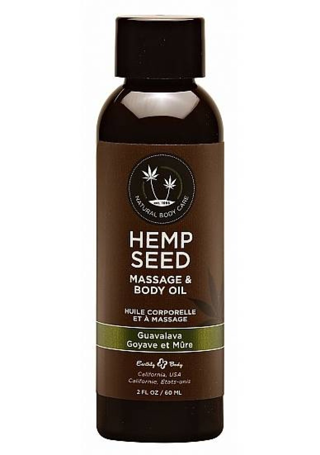 Hemp Seed masážny olej - guava a ostružina 60 ml