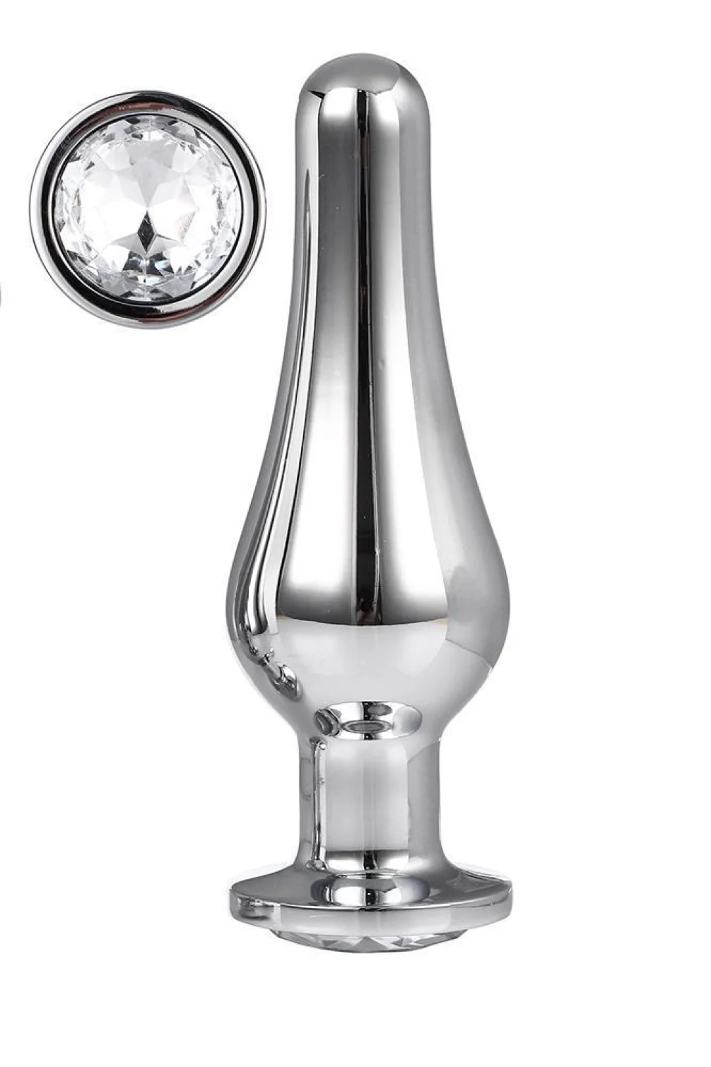 Gleaming love análny kolík Silver L