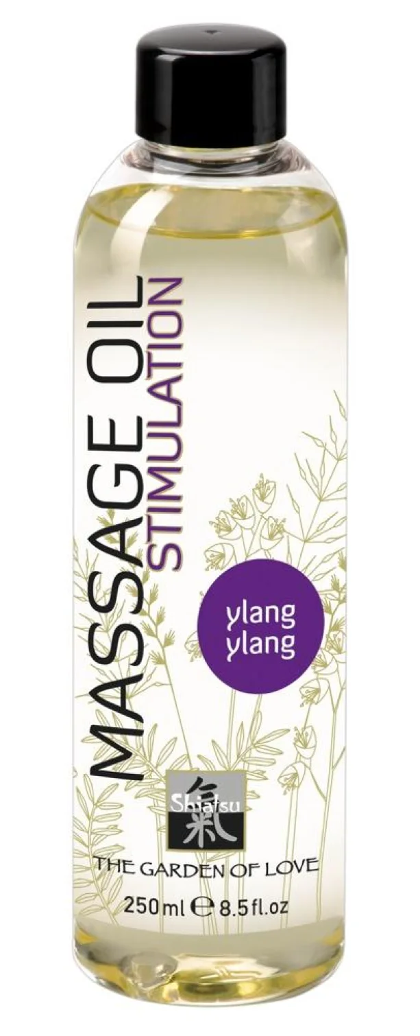 Shiatsu Stimulačný masážny olej 250 ml - Ylang ylang