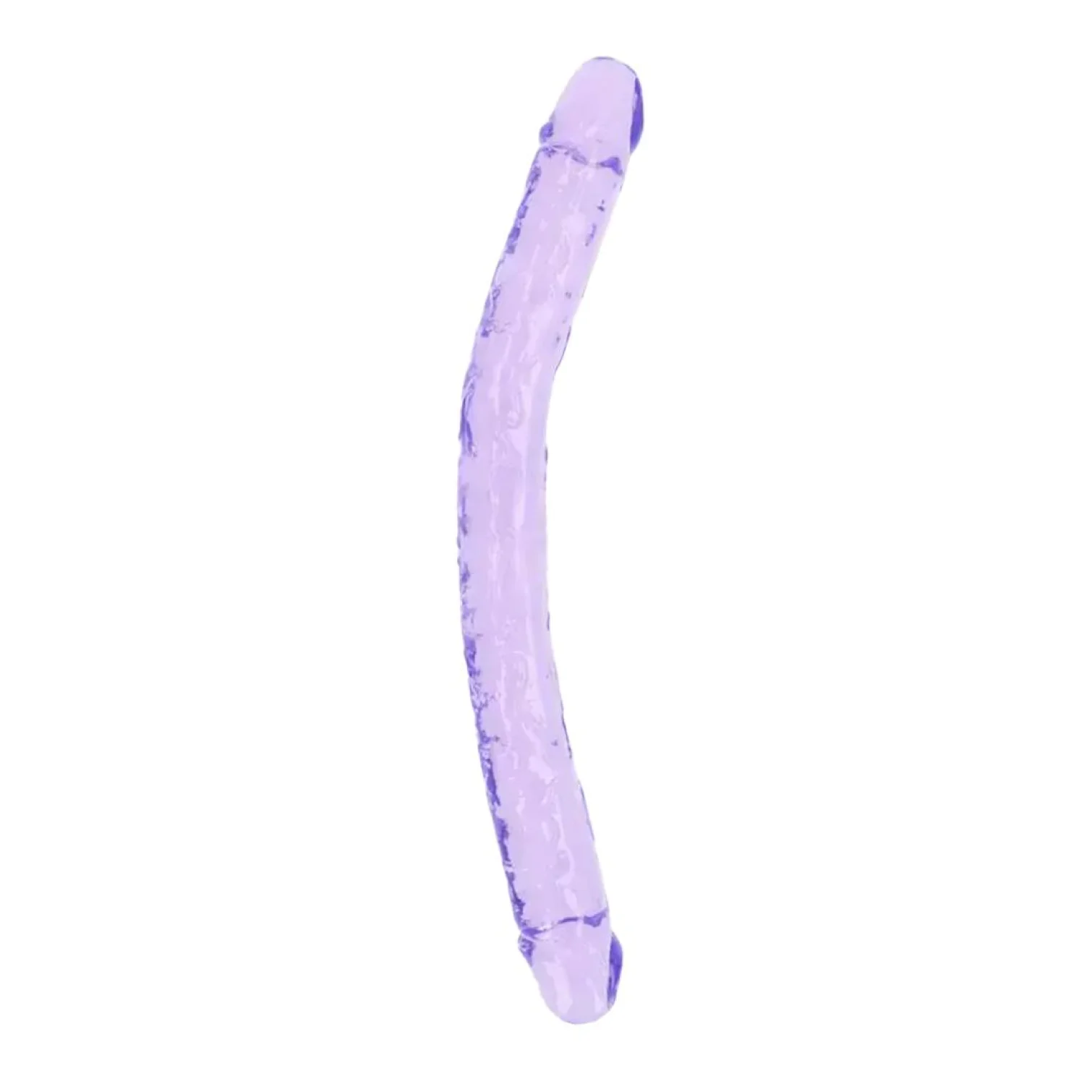 Realrock Obojstranné dildo 45 cm - fialové