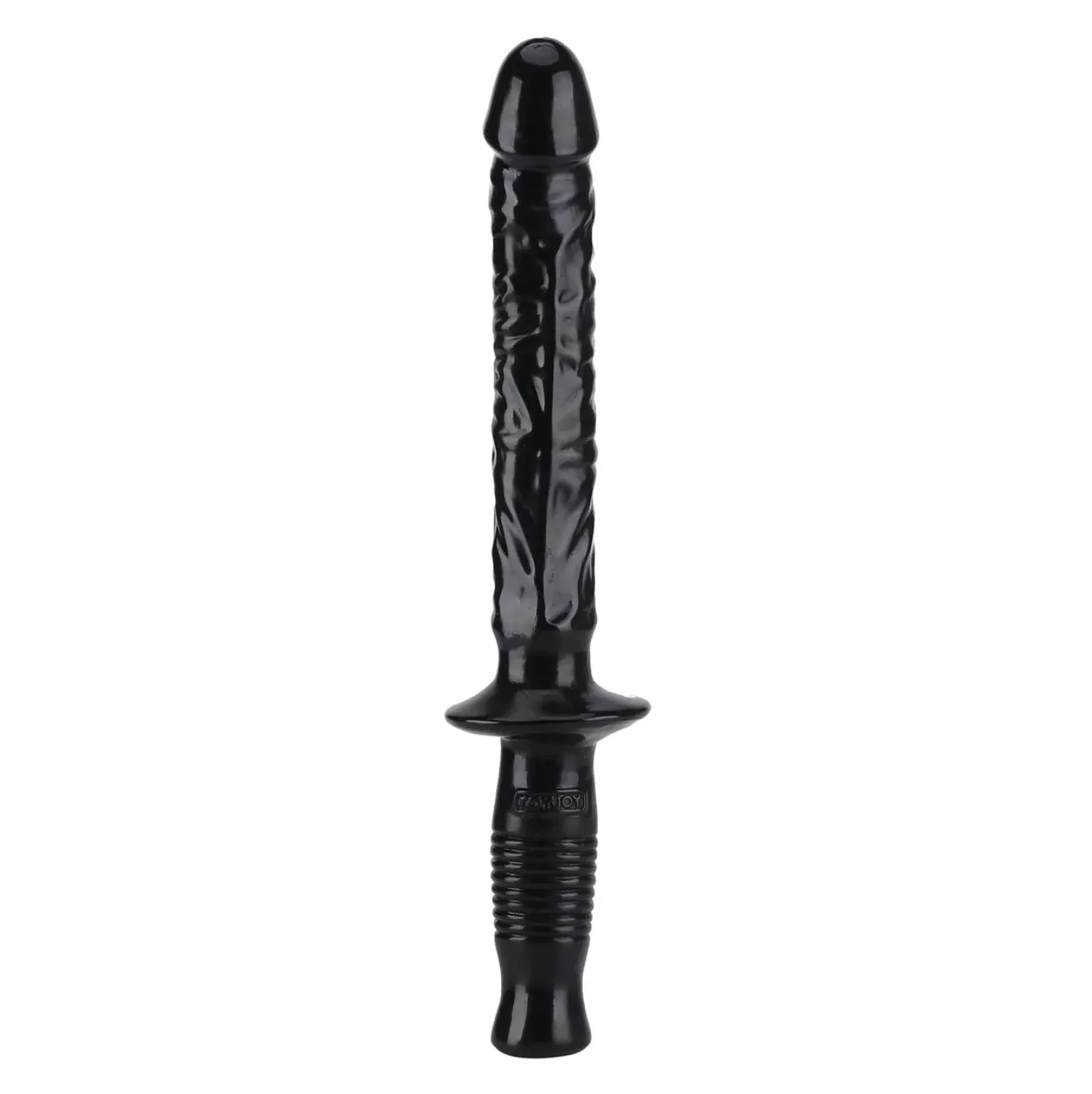 Get Real The Manhandler dildo s rukoväťou - čierne