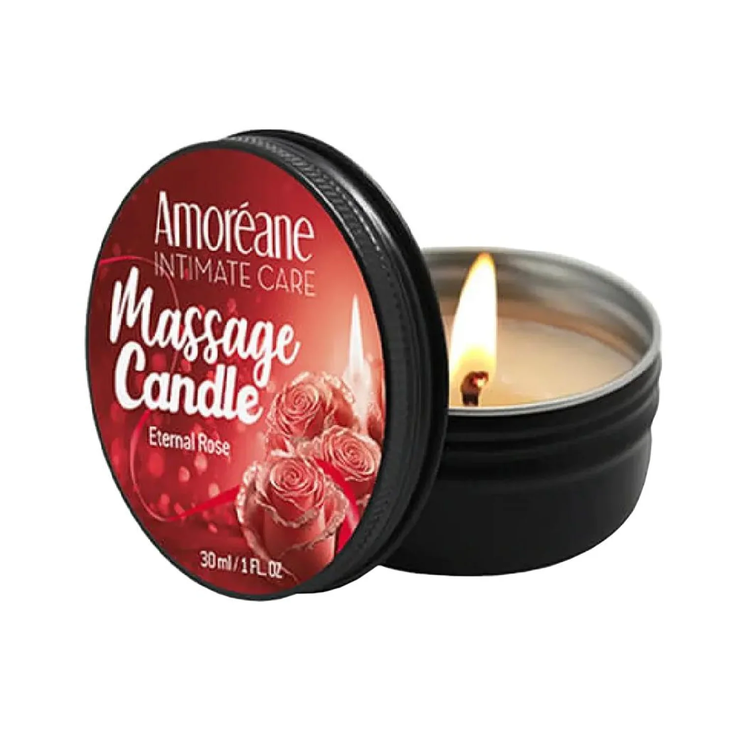 Amoréane masážna sviečka Eternal Rose 30 ml