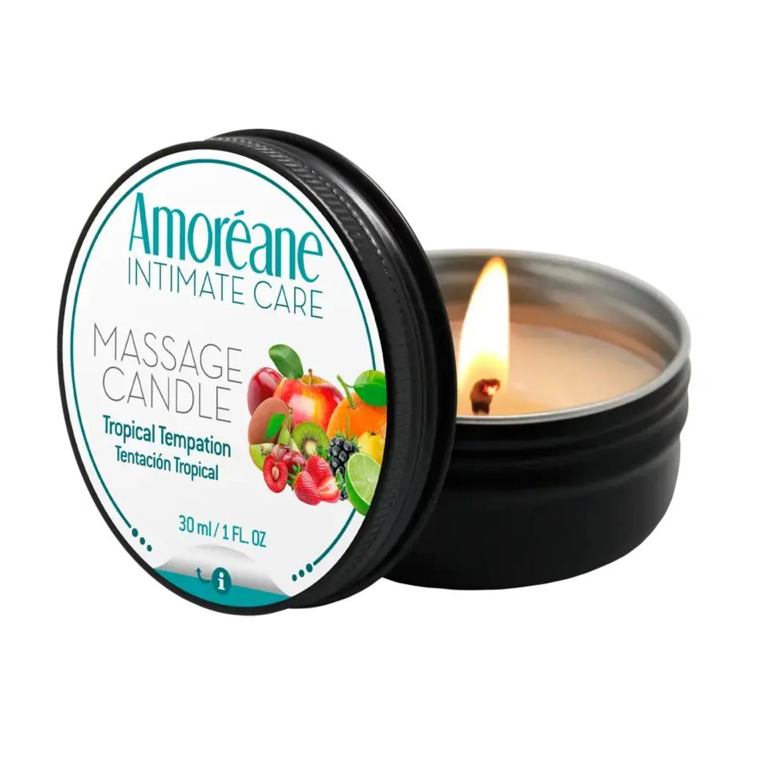 Amoréane masážna sviečka Tropical Temptation 30 ml