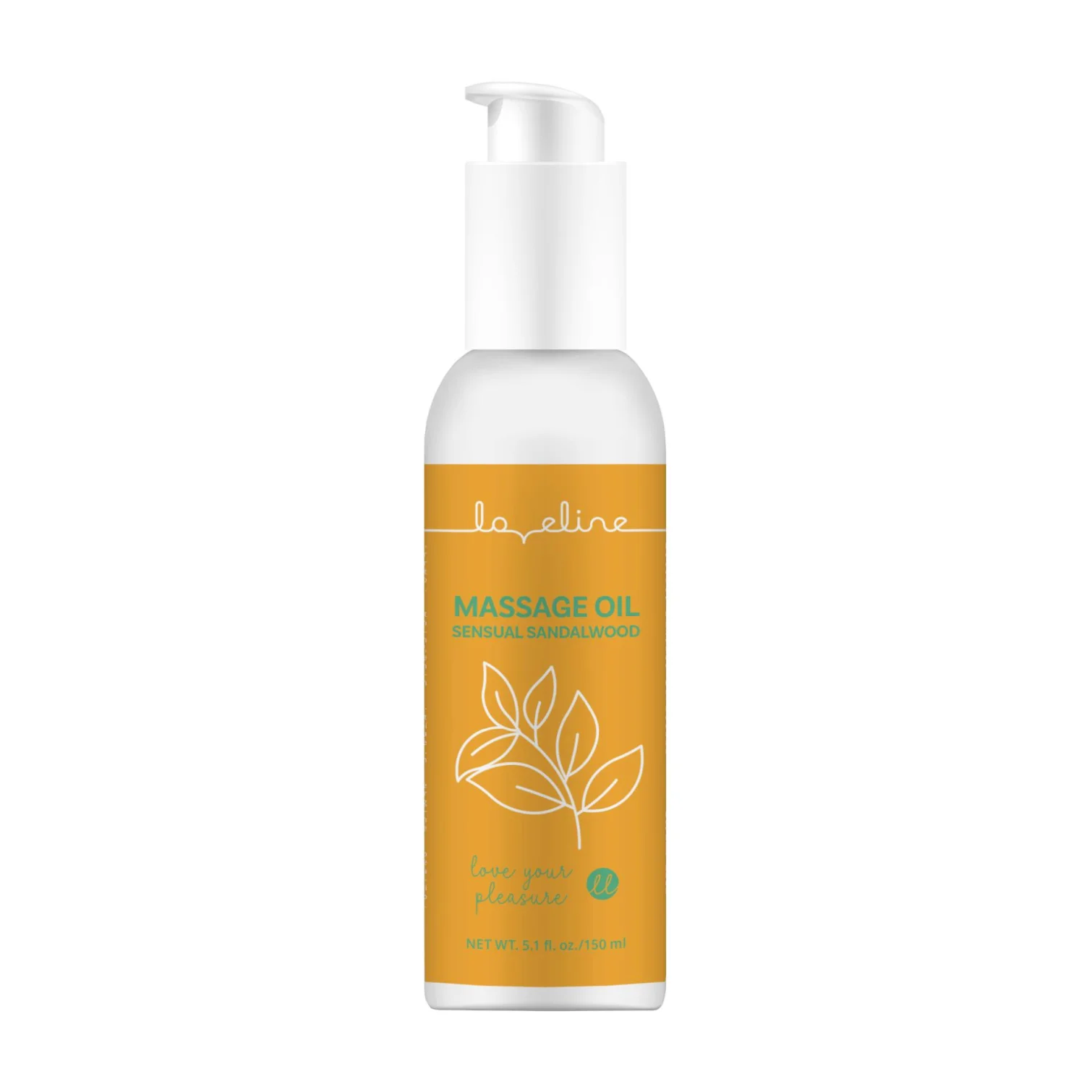 Loveline Masážny olej 150 ml - Sensual Sandalwood
