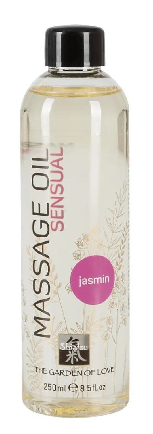 Shiatsu Stimulačný masážny olej 250 ml - Sensual (Jasmin)