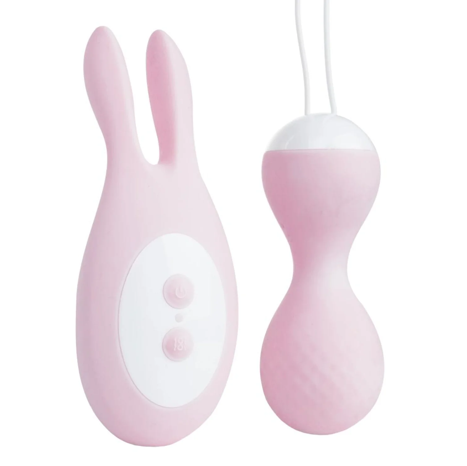 BOOM Rabbit&Balls 2v1  vibrační vajíčko růžové