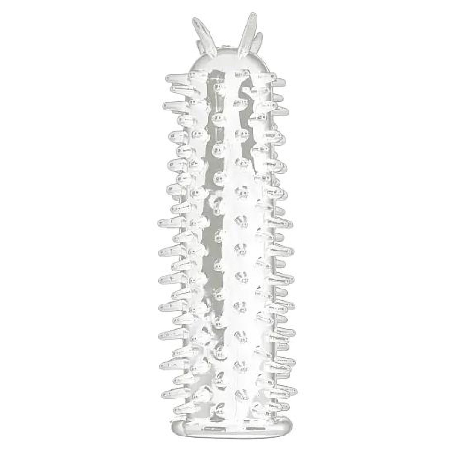 Spiky Penis Extension návlek na penis - čirý