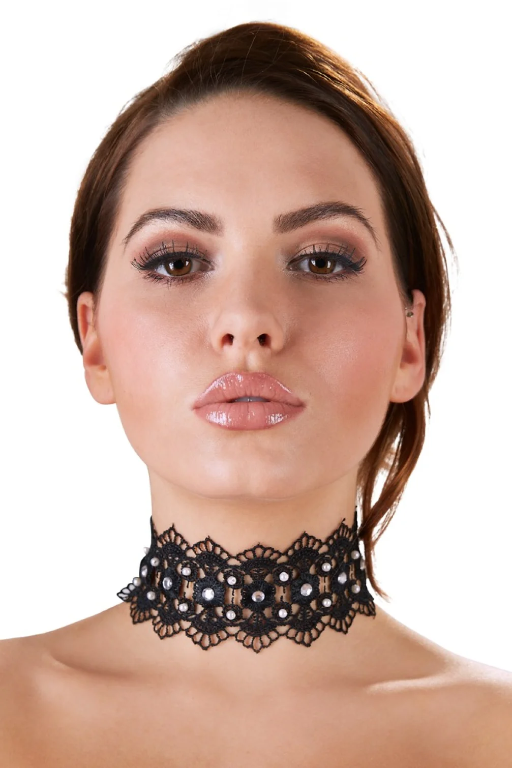 Cottelli Accessoires Choker Čipkový obojok