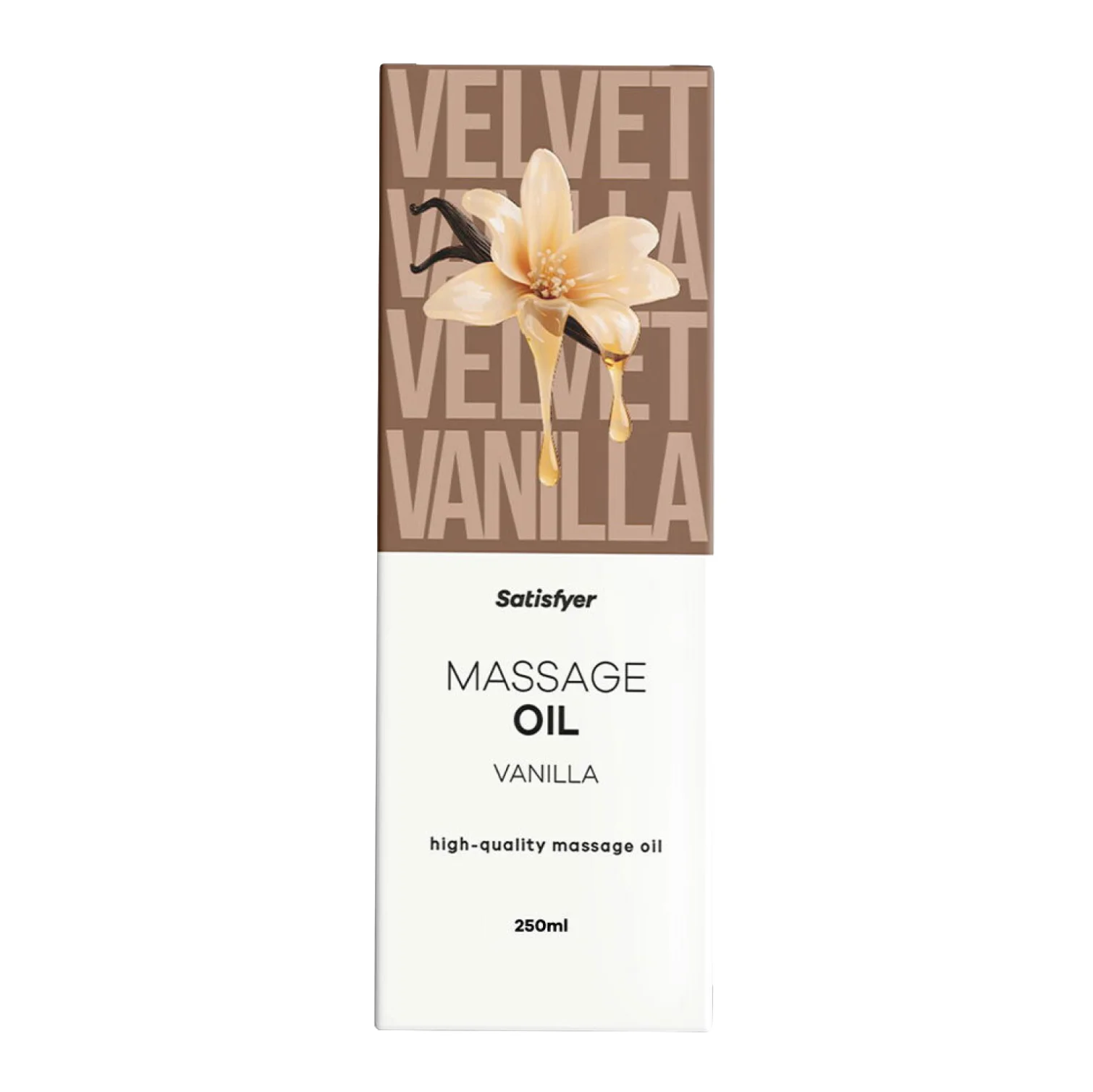Satisfyer masážny olej Vanilla 250 ml
