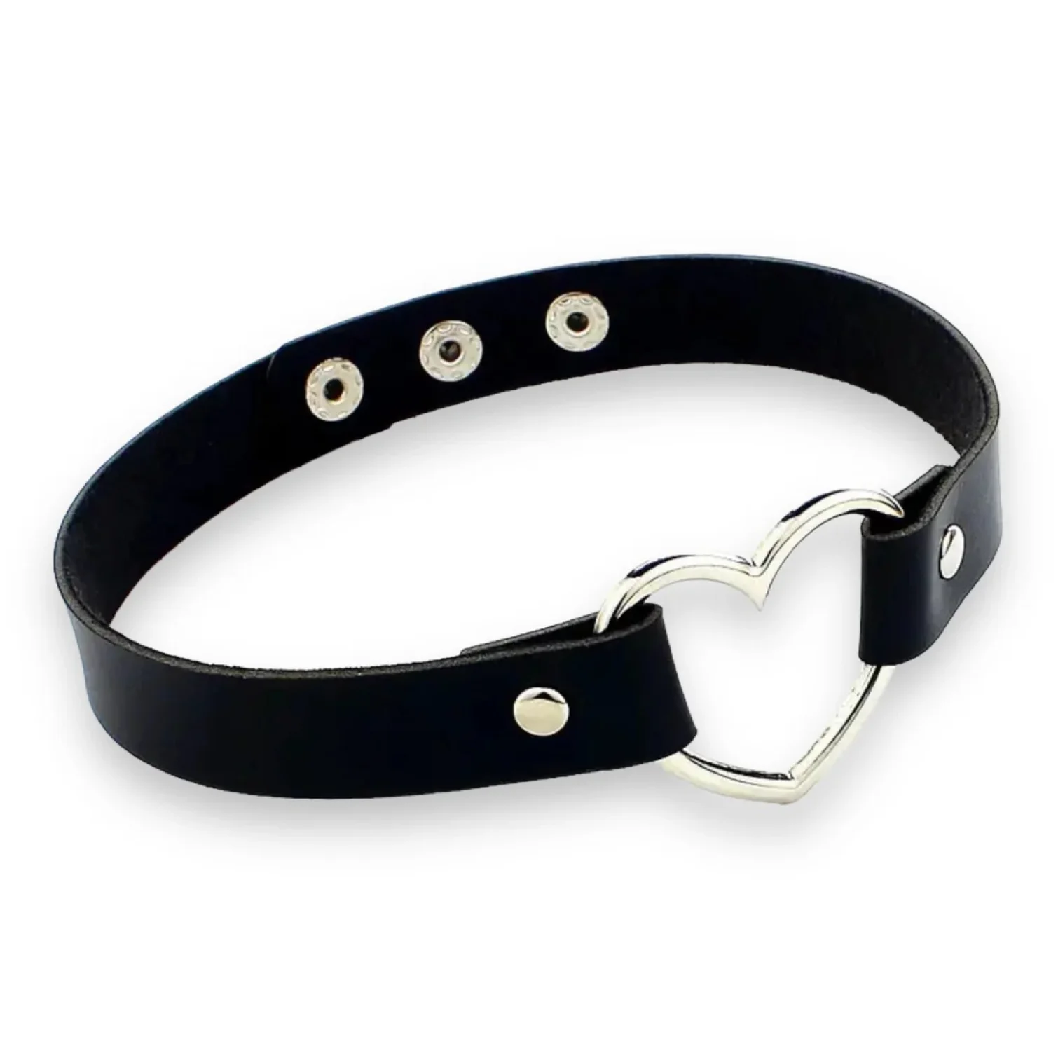 Kinky Pleasure Punk style choker Black