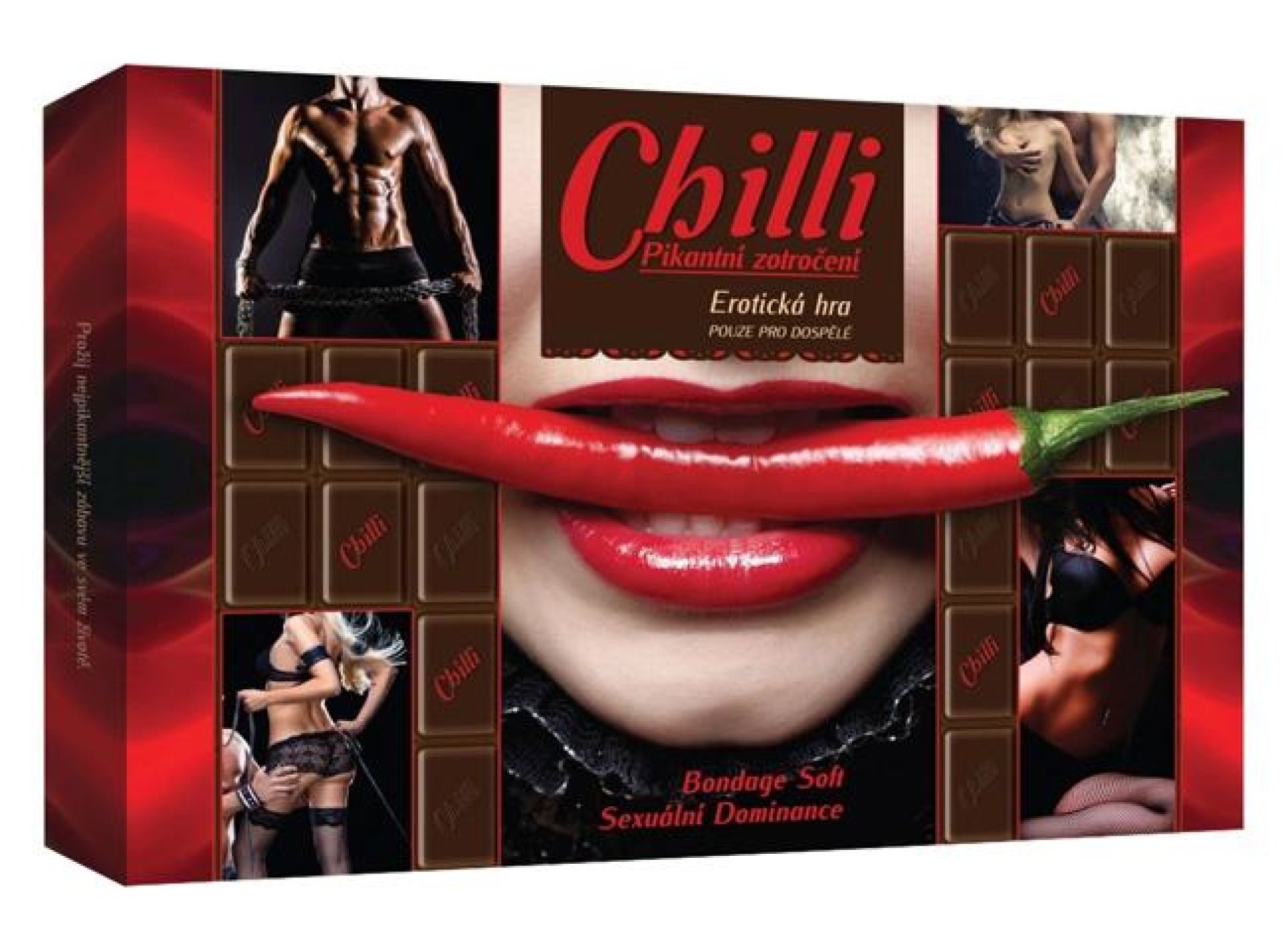 Chilli Pikantné zotročenie Erotická stolná společenská hra