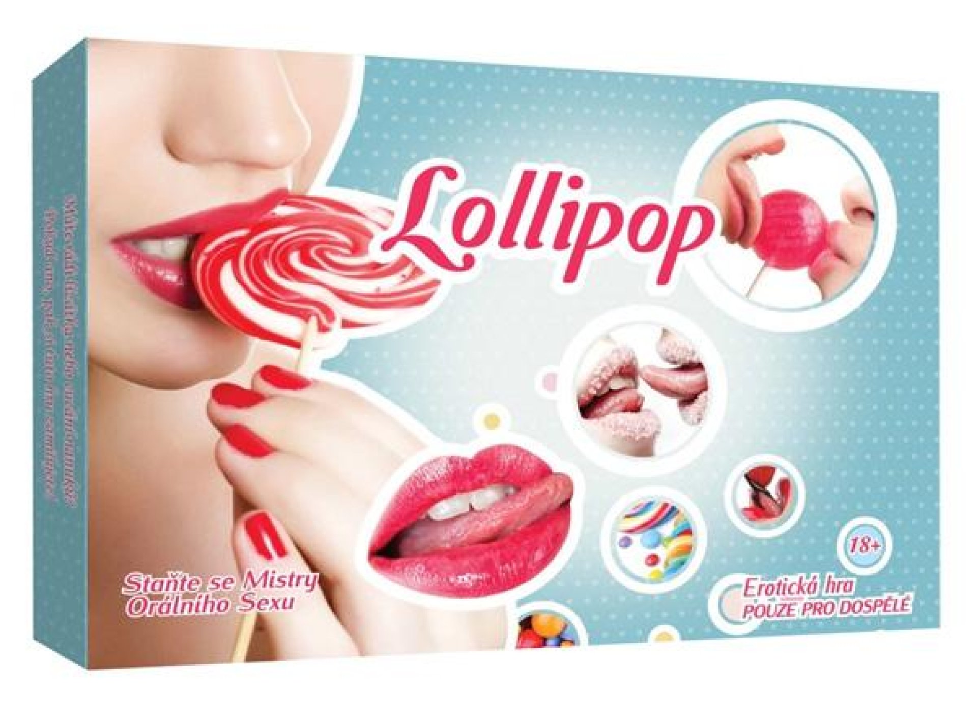 Lollipop orálne pohladenie Erotická stolná společenská hra