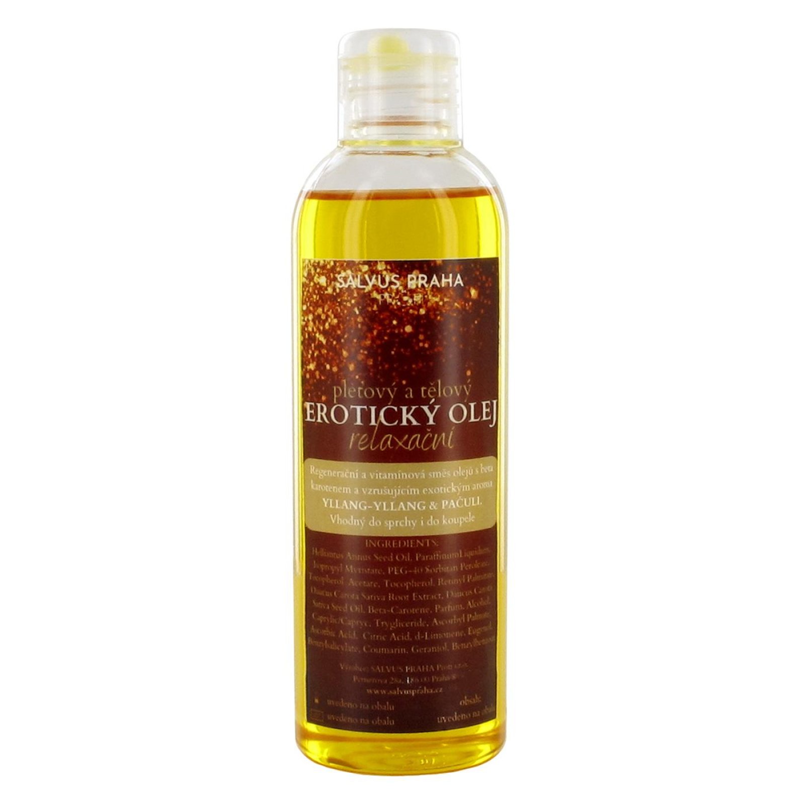 Telový olej - eroticko-relaxačný 200 ml