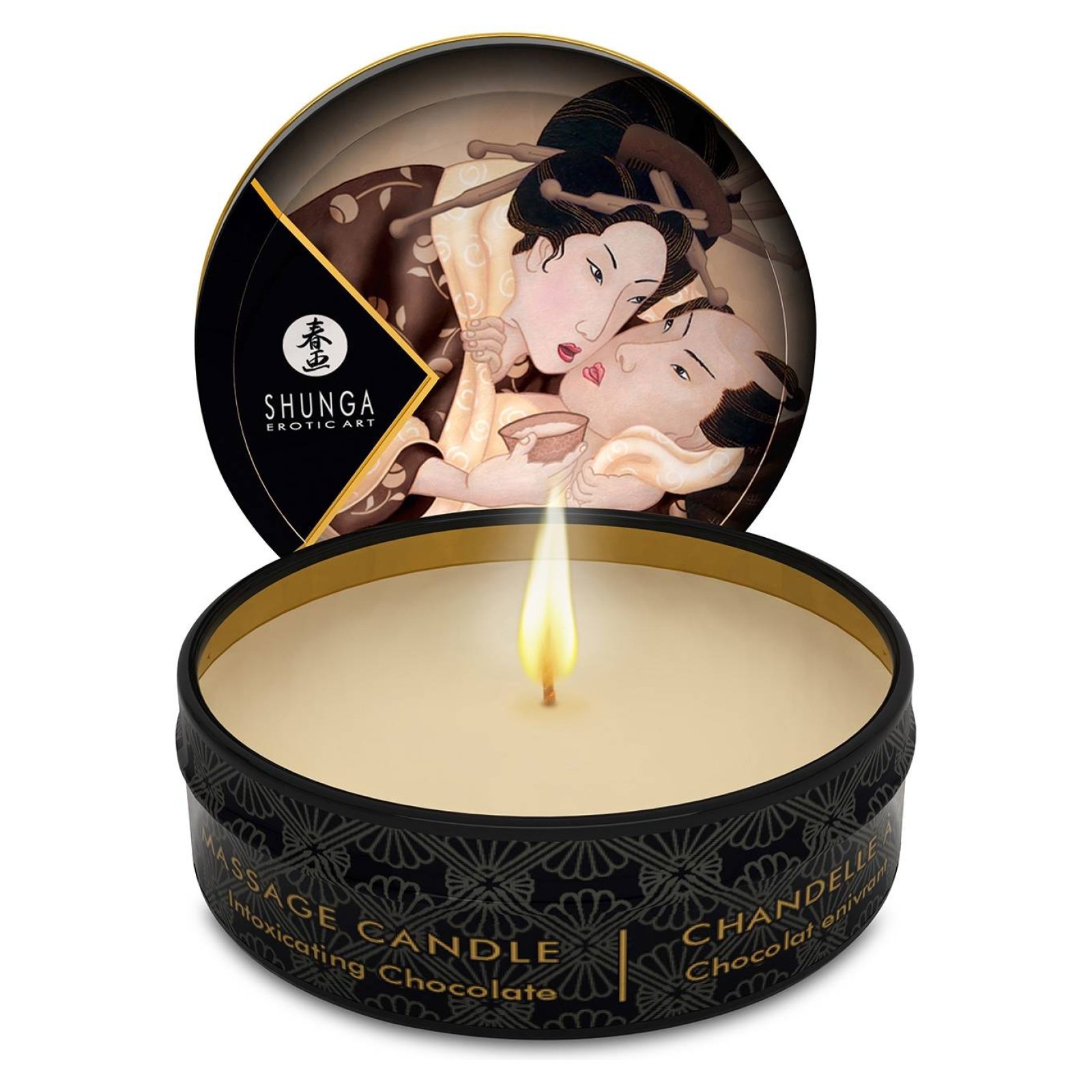SHUNGA - masážna sviečka s vôňou opojnej čokolády 30 ml