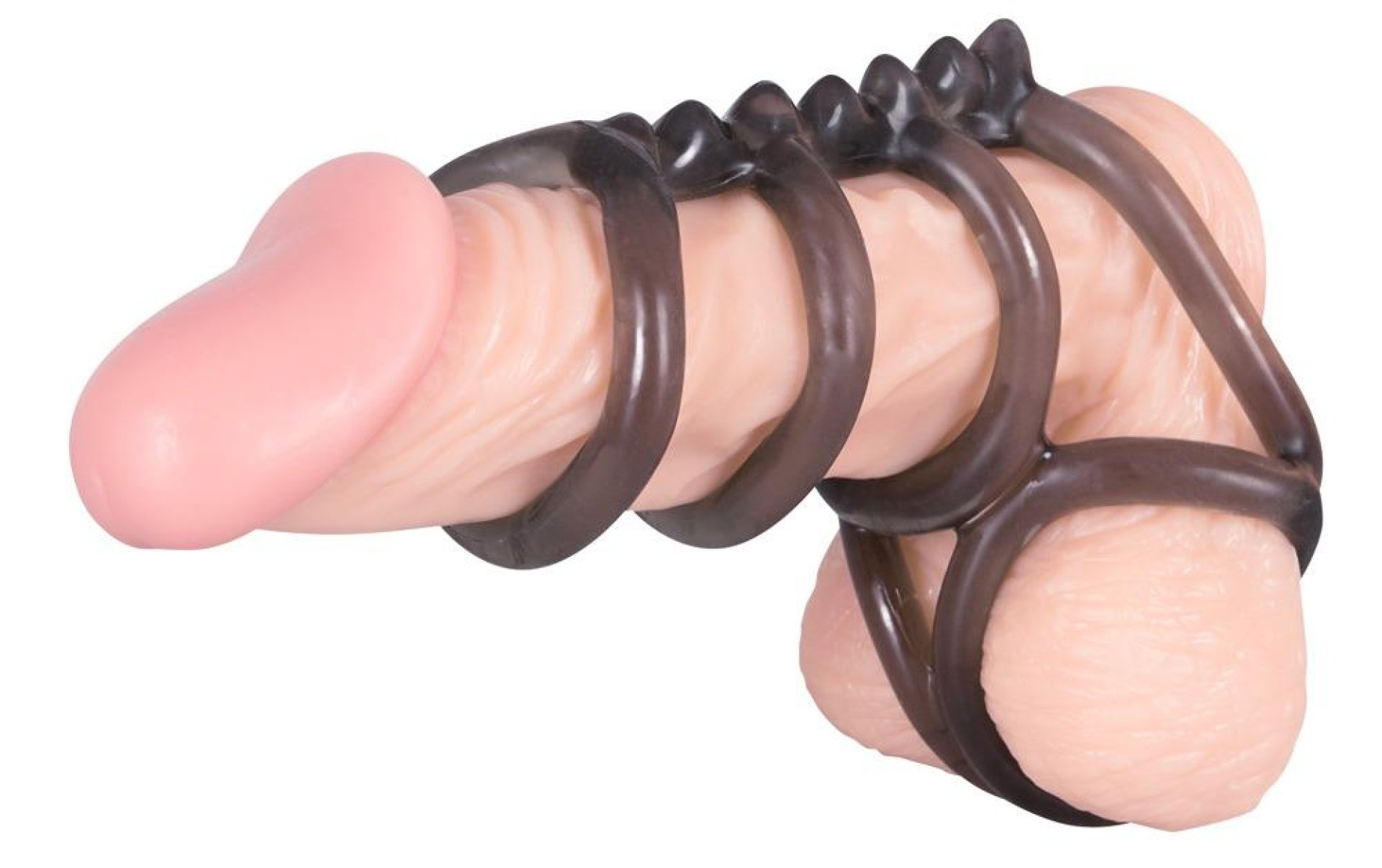 Bad Kitty Erekčné krúžky na penis a semenníky