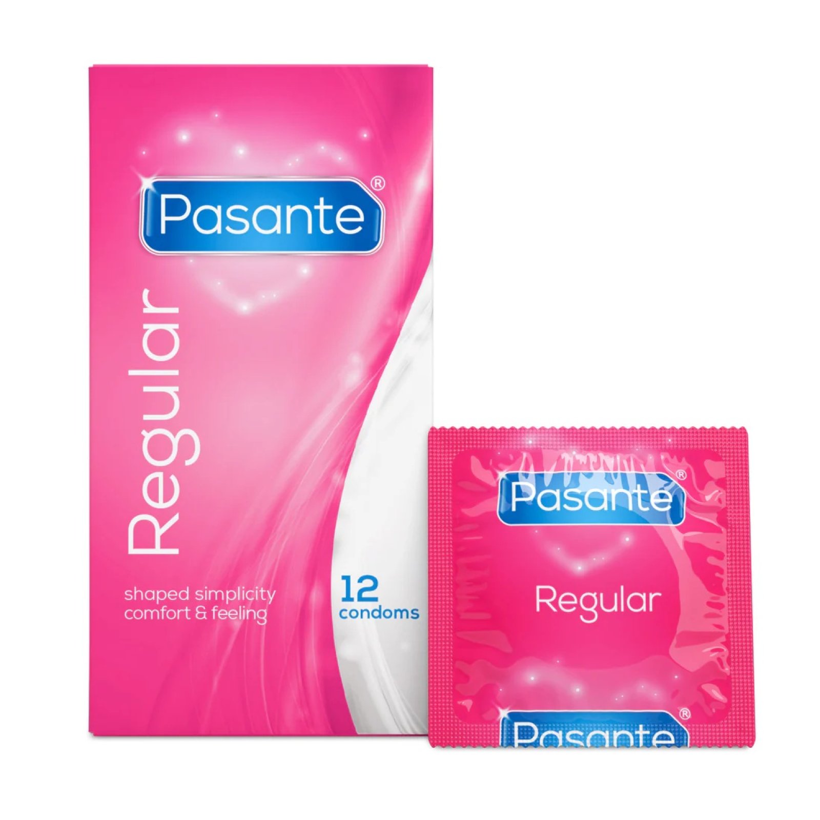 Pasante kondómy Regular - 12 ks