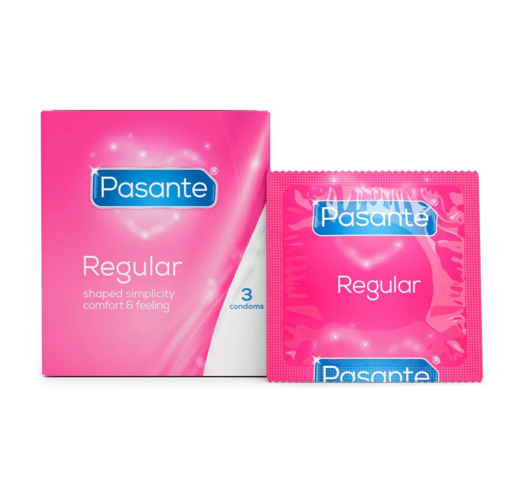 Pasante kondómy Regular - 3 ks