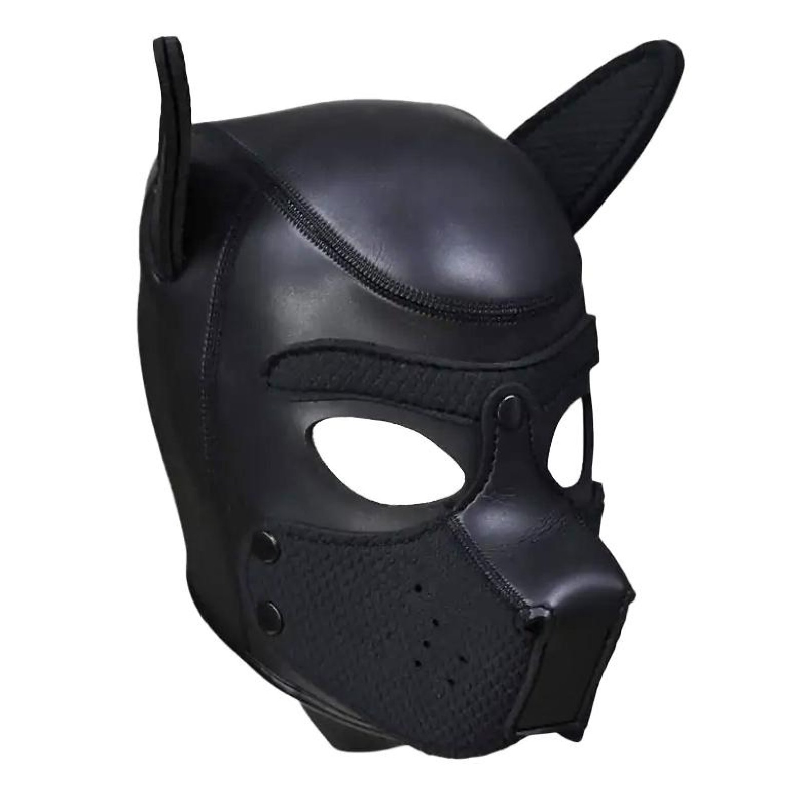 OUCH! Puppy Hood maska psa čierna