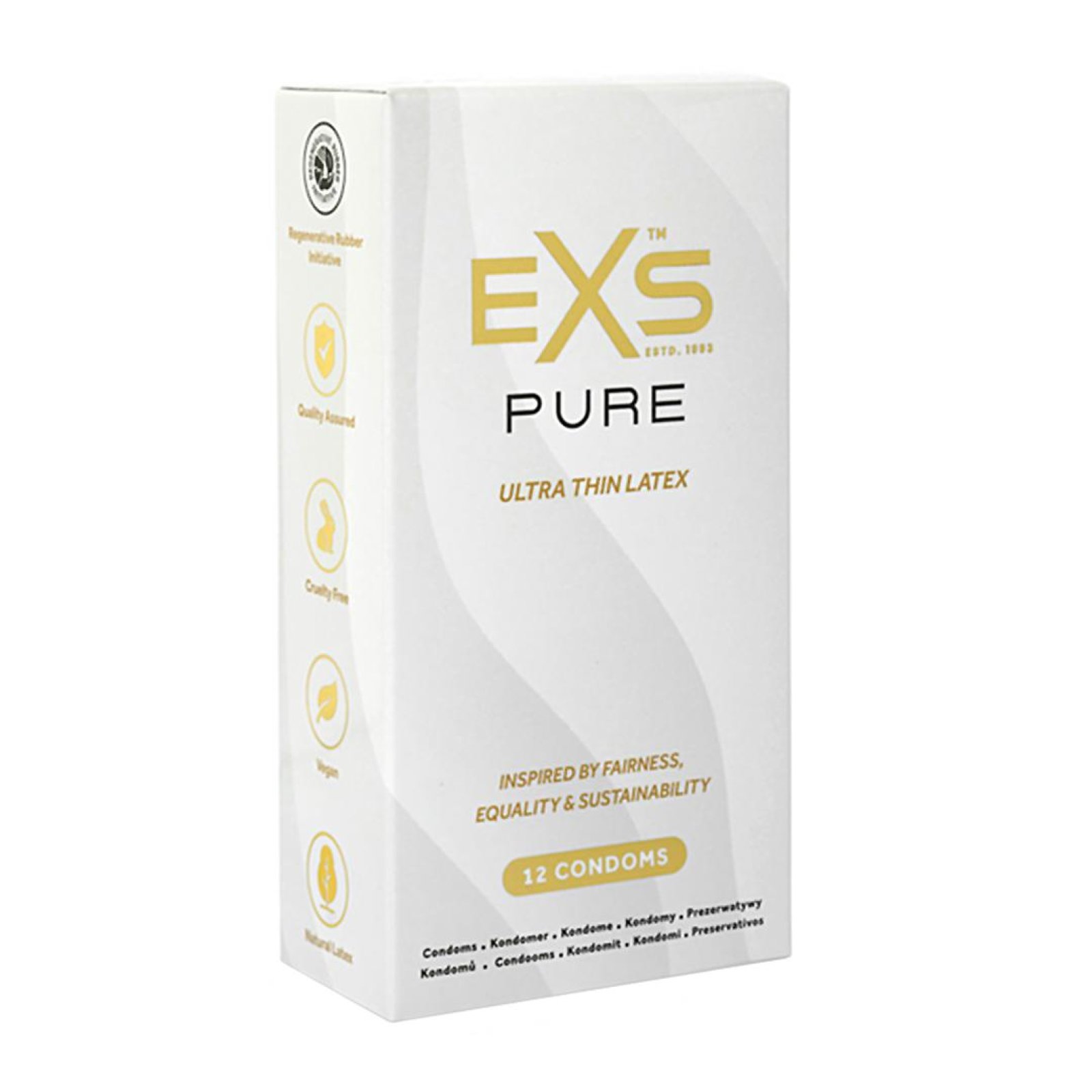EXS Pure kondómy 12 ks