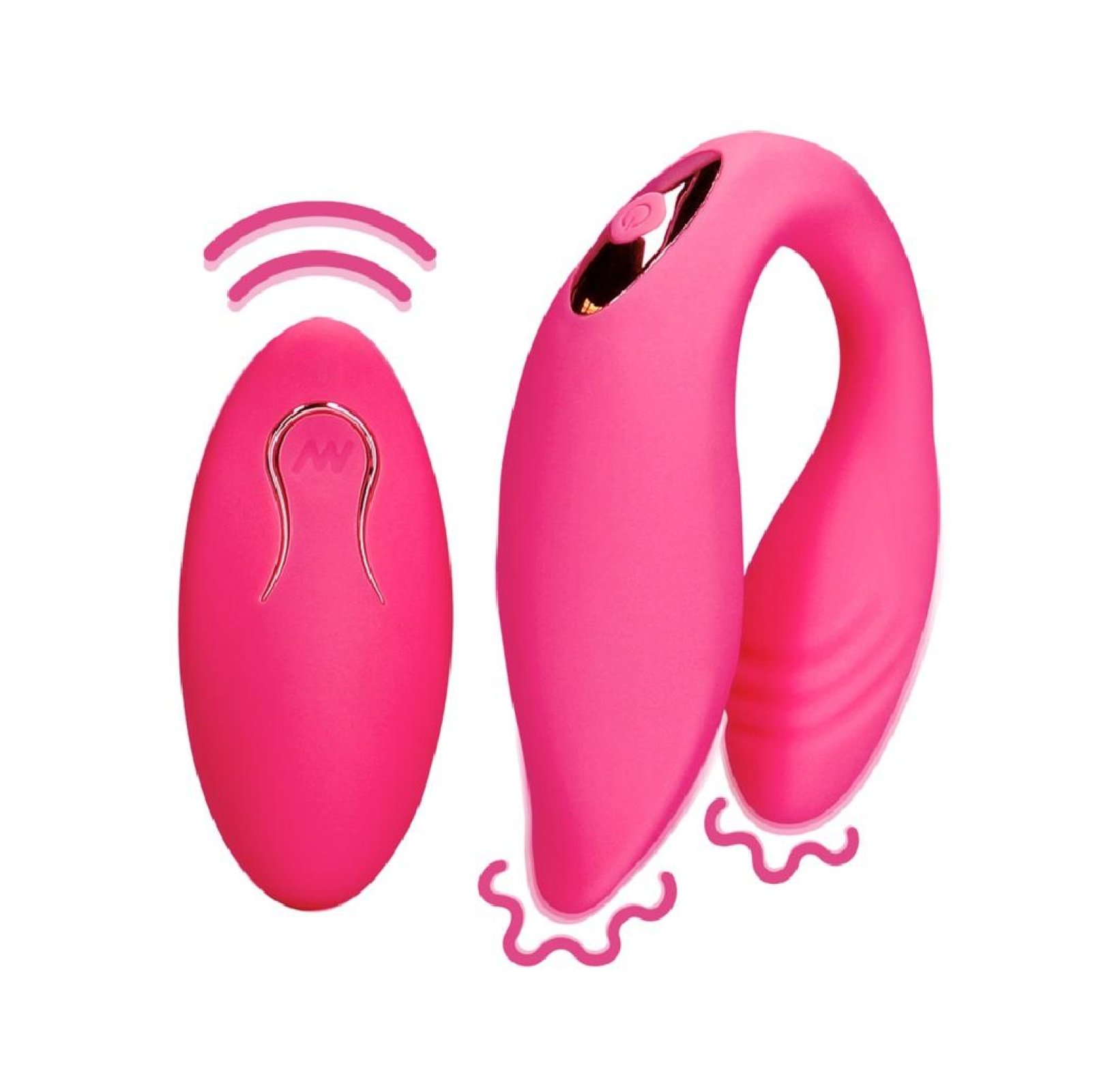 Loveline párový vibrátor - ružový
