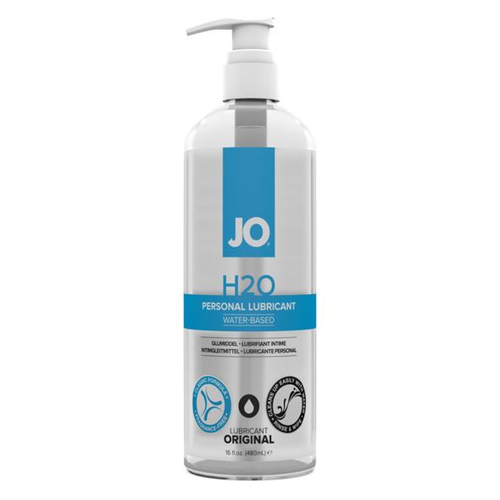 JO H2O lubrikačný gél 480 ml