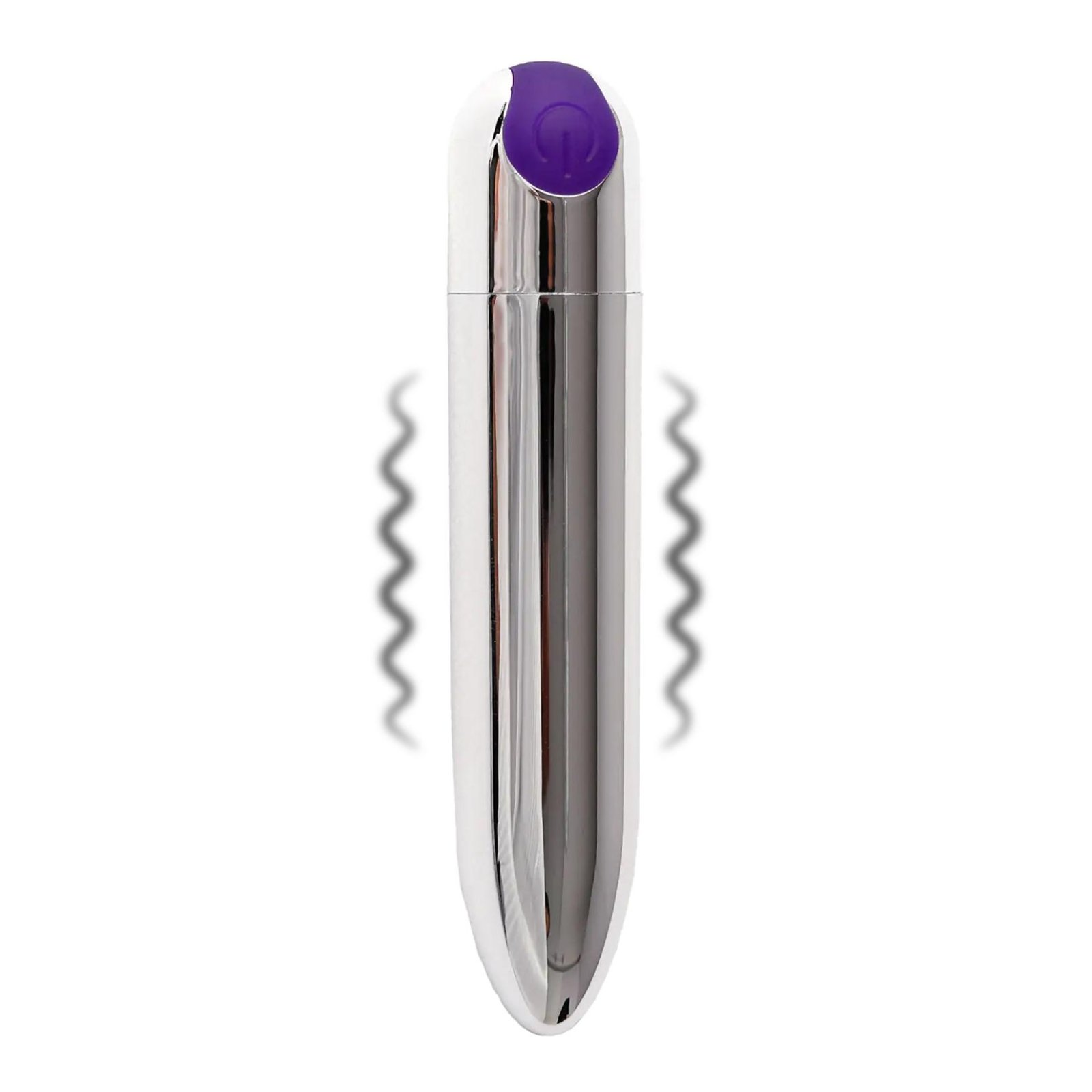 BASIC X Gina minivibrátor strieborný
