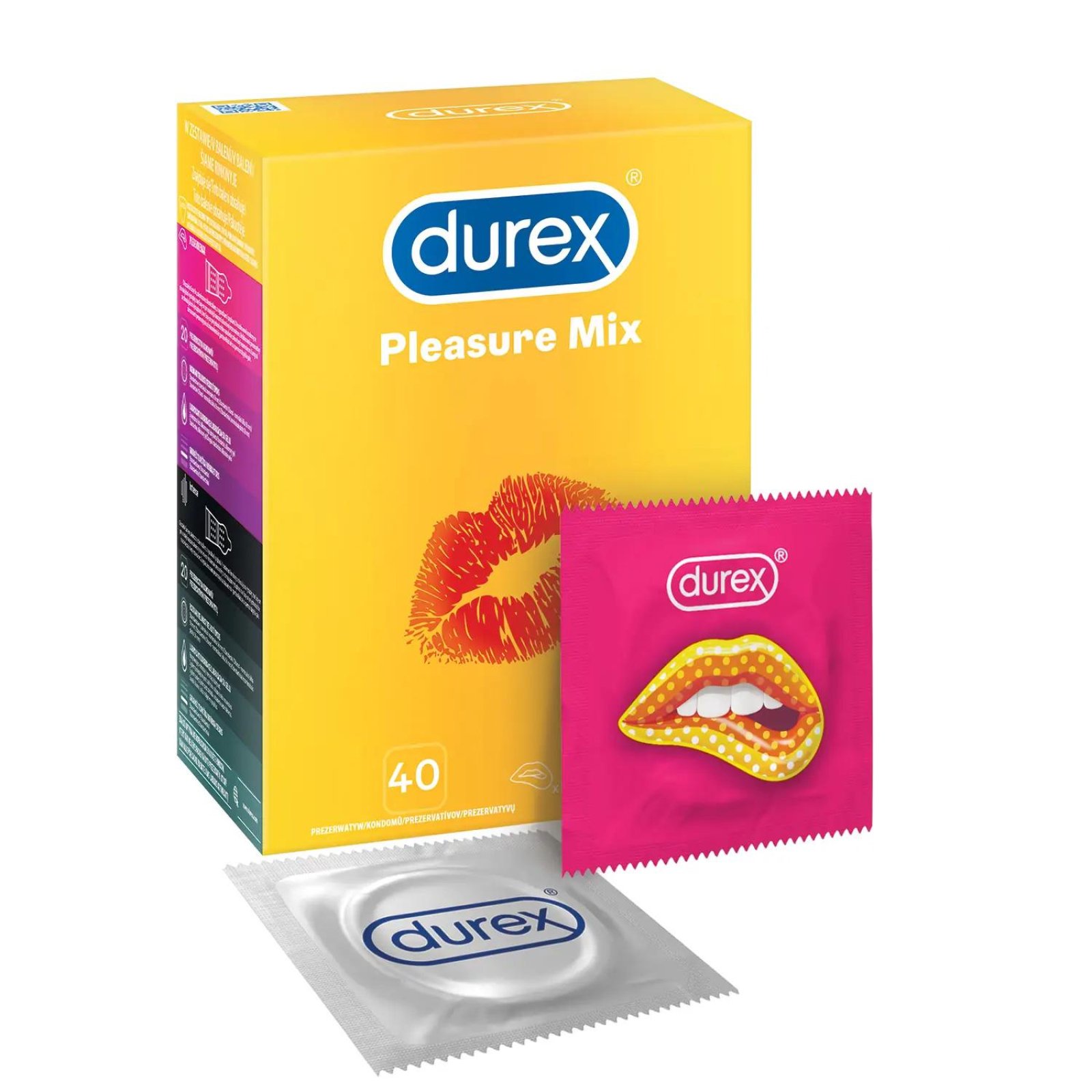 DUREX Pleasure MIX kondómy 40 ks
