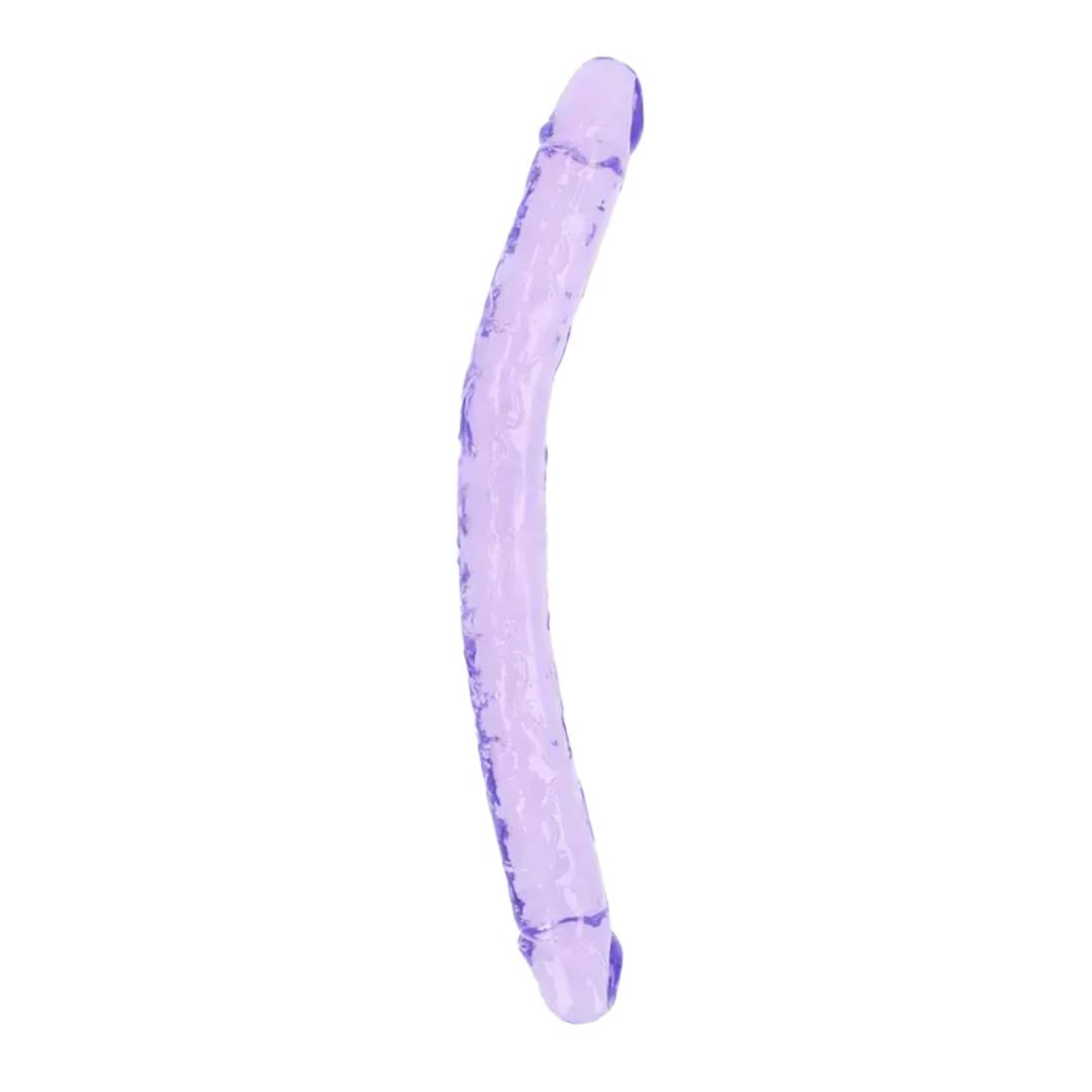 Realrock Obojstranné dildo 45 cm - fialové