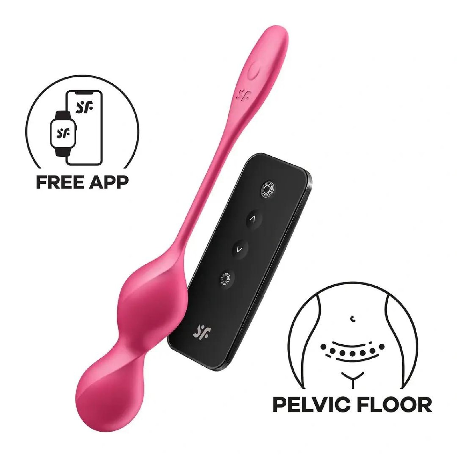 Satisfyer Love Birds 2 vibračné venušine guličky