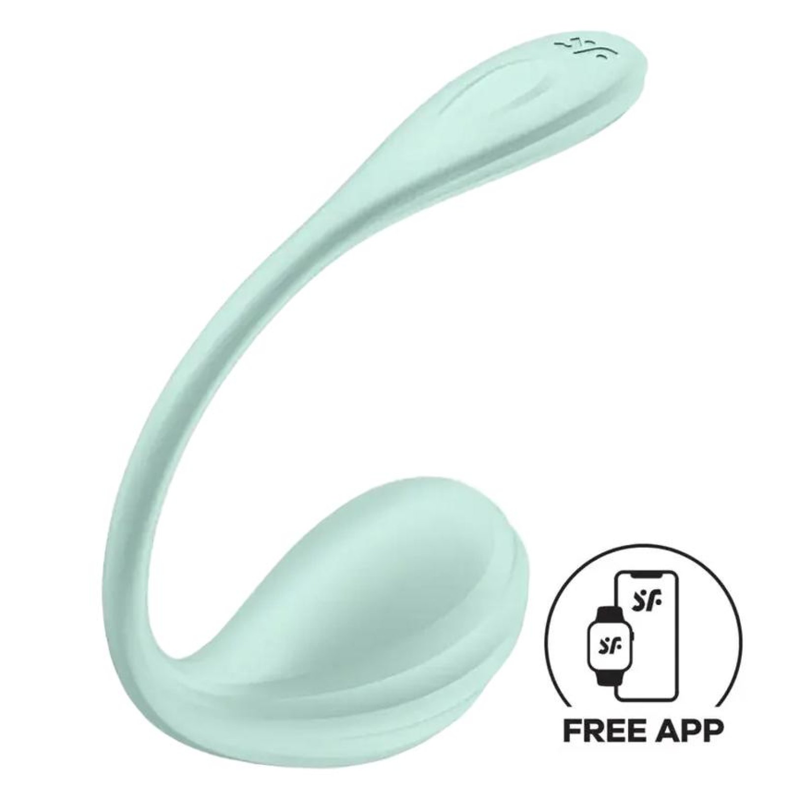 Satisfyer Smooth Petal vibračné vajíčko - zelené