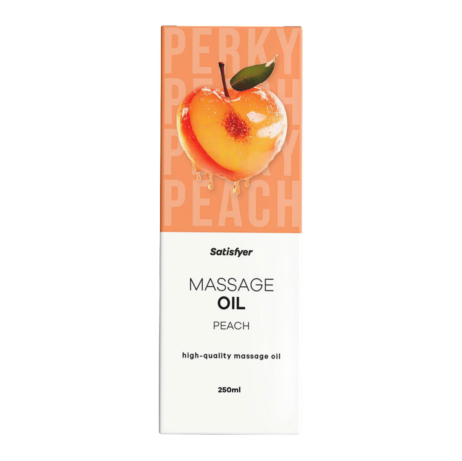 Satisfyer masážny olej Peach 250 ml