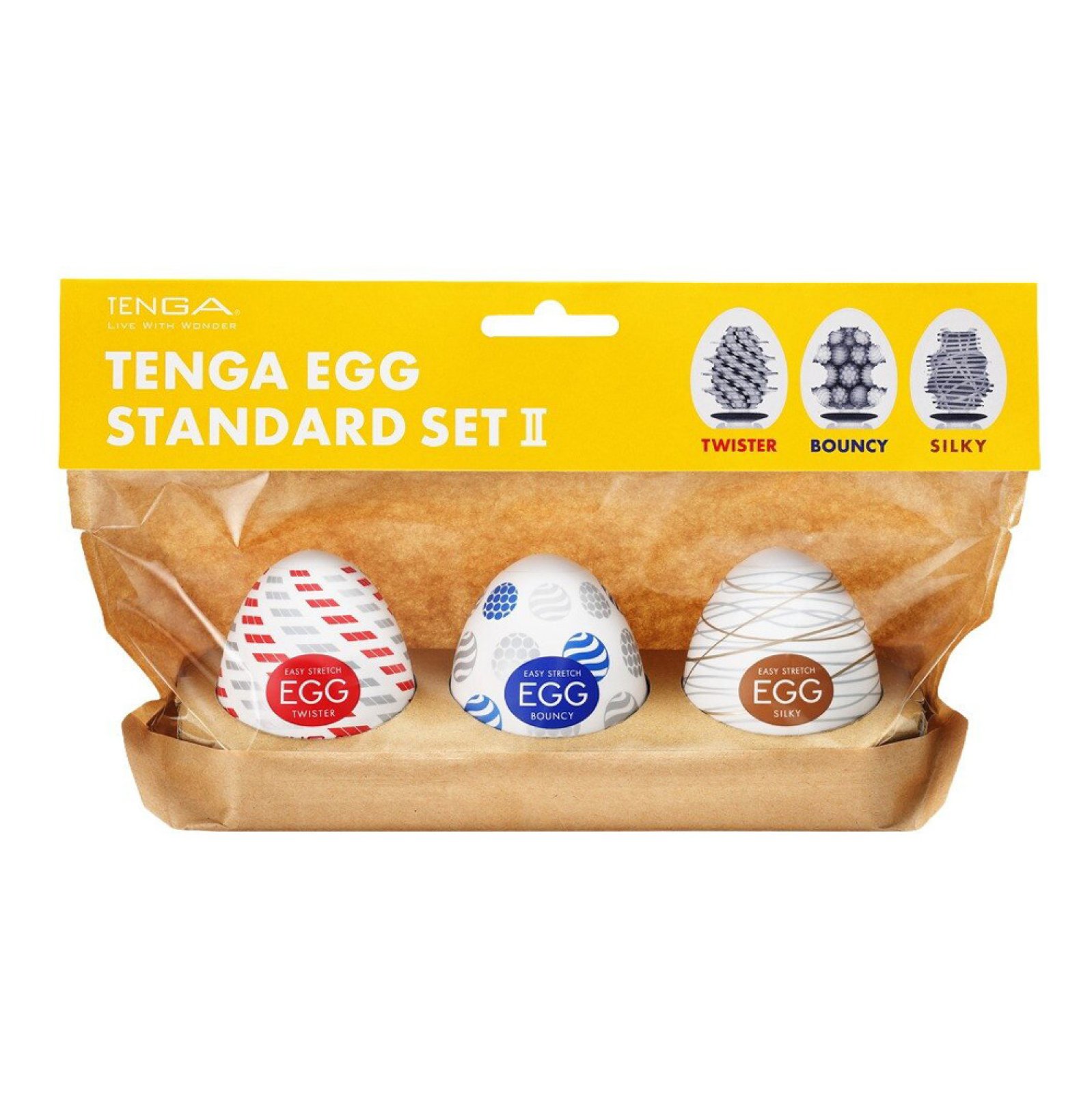 TENGA Egg masturbátory Standard set 2