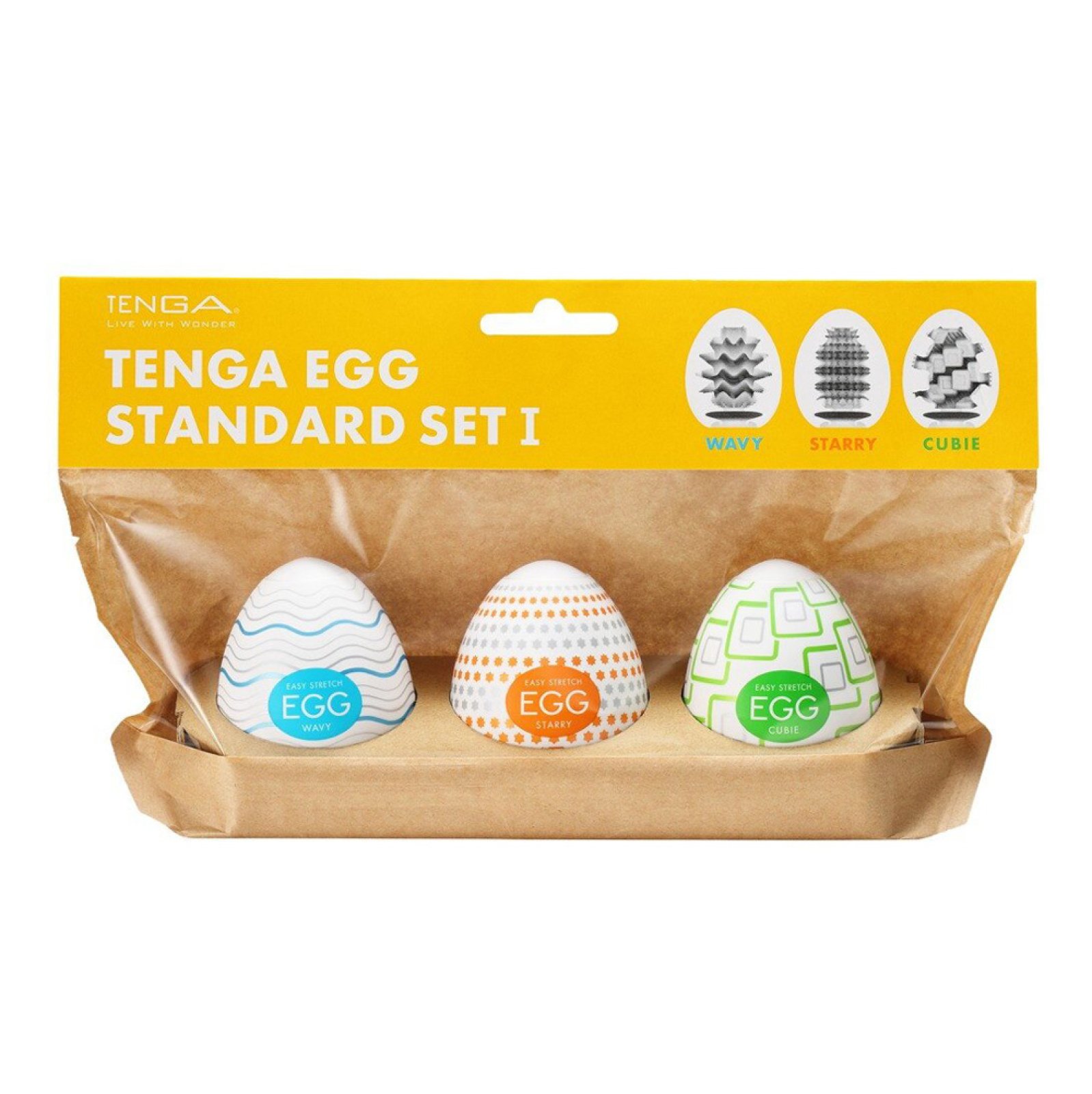 TENGA Egg masturbátory Standard set 1