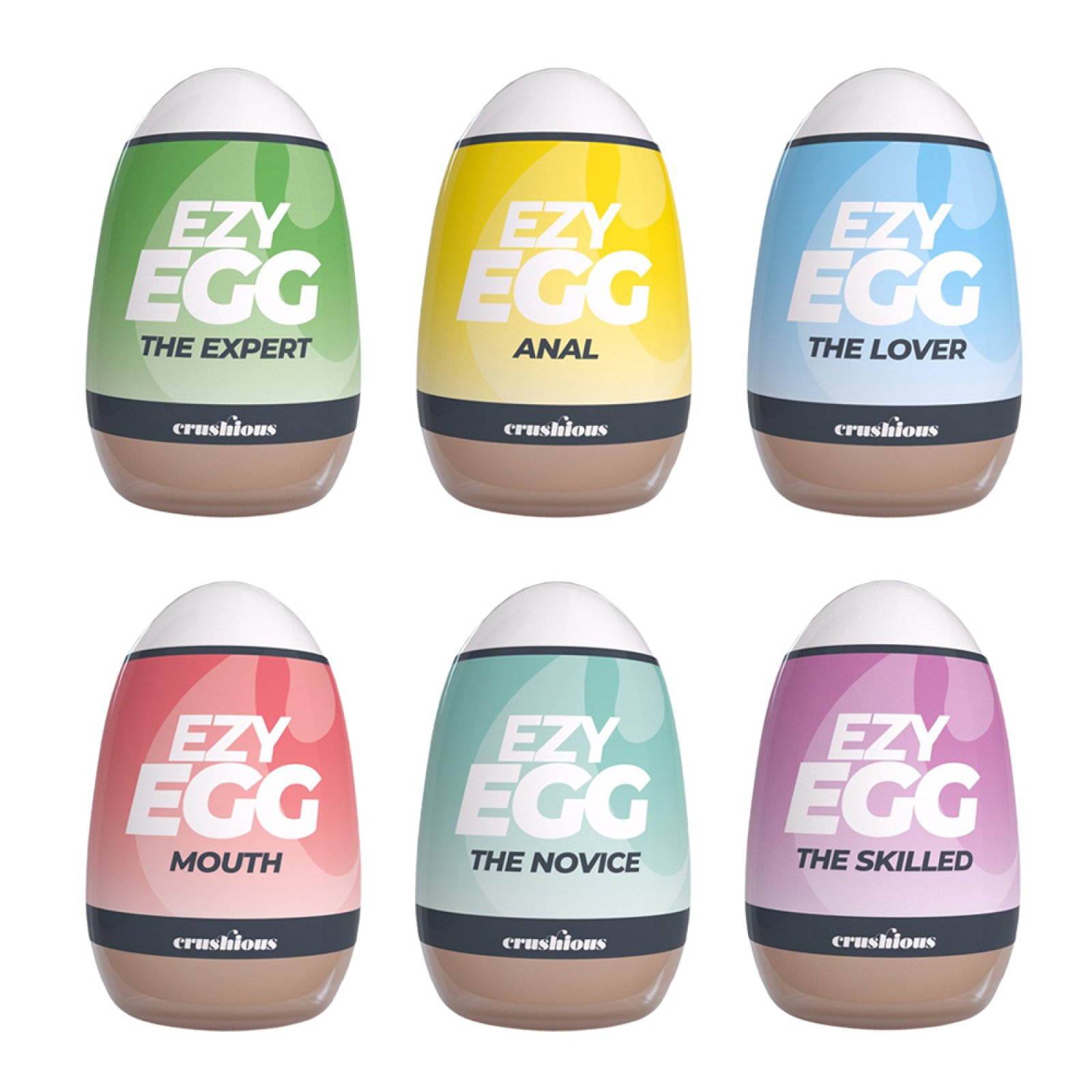 Ezy Egg Sada masturbátorov 6 ks