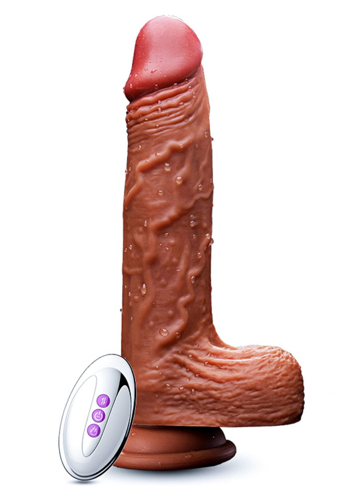 Foxie Realistický vibrátor s přirážením 21 cm