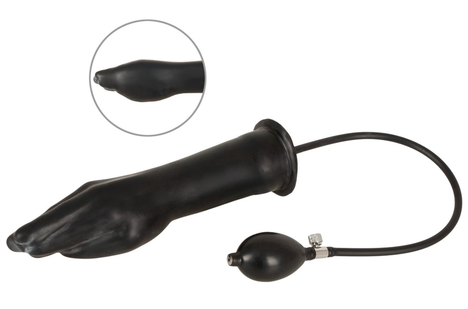 LateX Pump nafukovacie dildo - ruka