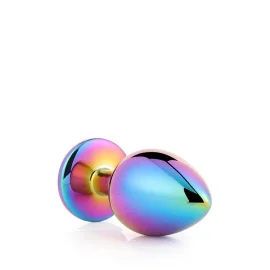 Gleaming Love análny kolík Multicolor dúhový kamienok L