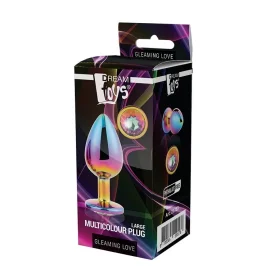 Gleaming Love análny kolík Multicolor dúhový kamienok L