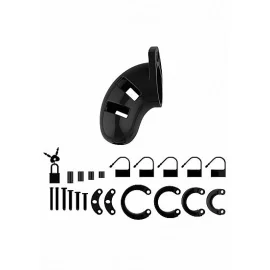 ManCage 03 Klietka na penis 9 cm - čierna
